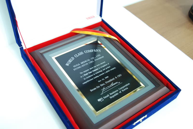 World Class Company, Small Business Corporation, Korea · 2006